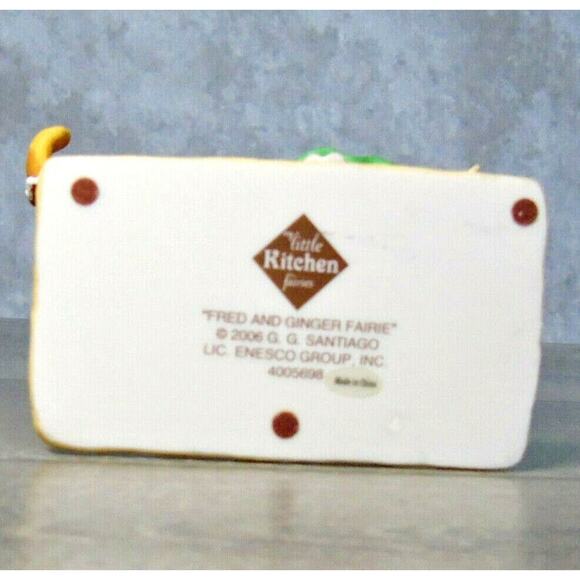 My Little Kitchen Fairies Fred Ginger Fairie Gingerbread Christmas Cookie Fairy - Picture 7 of 8